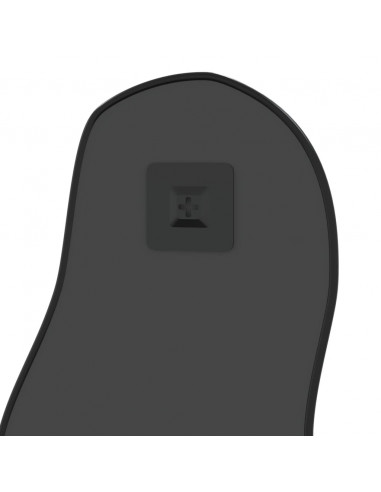 Specchio da Parete Nero 60x25 cm