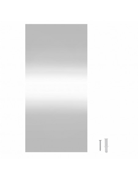 Specchio da Parete con Luci LED 30x60 cm Vetro Rettangolare