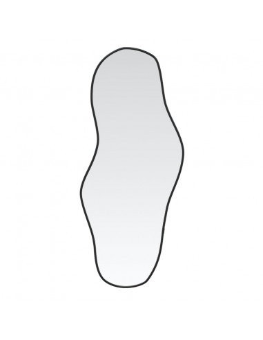 Specchio da Parete Nero 100x45 cm