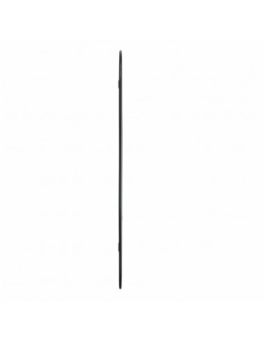 Specchio da Parete Nero 100x45 cm