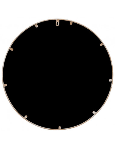 Specchio Sabbia 40x2,5 cm Rotondo in Ferro per Uso Interno