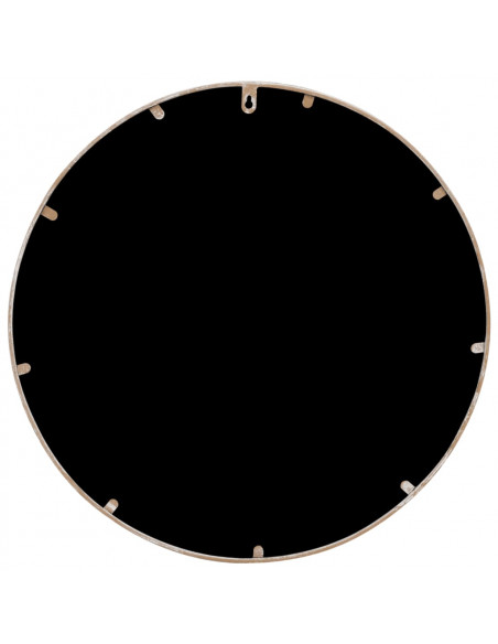 Specchio Sabbia 40x2,5 cm Rotondo in Ferro per Uso Interno