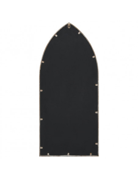 Specchio da Giardino Sabbia 70x30 cm in Ferro per Uso Esterno