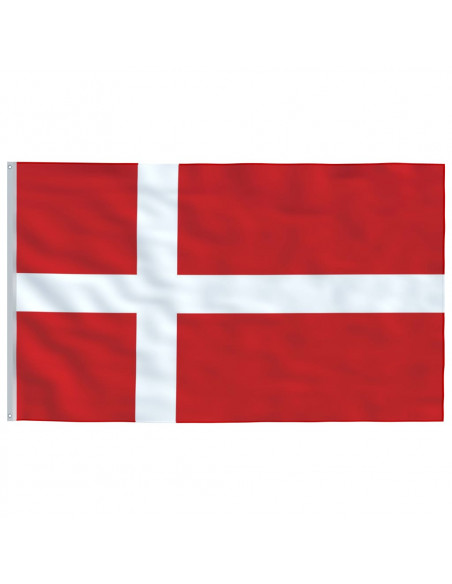 Asta e Bandiera Danimarca 6,08 m Alluminio