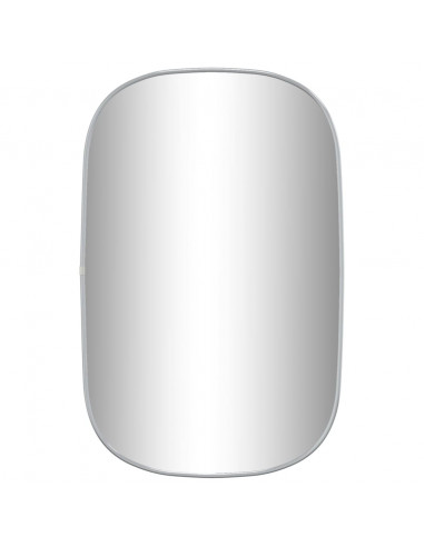 Specchio da Parete Argento 70x45 cm