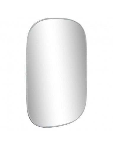 Specchio da Parete Argento 70x45 cm