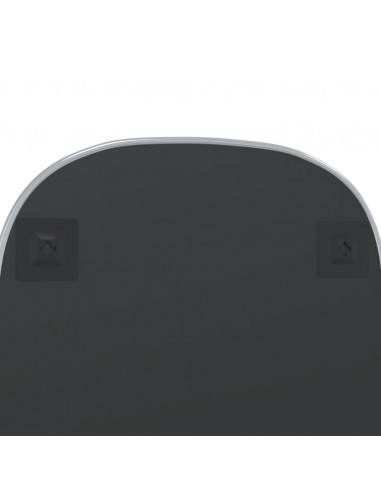 Specchio da Parete Argento 70x45 cm