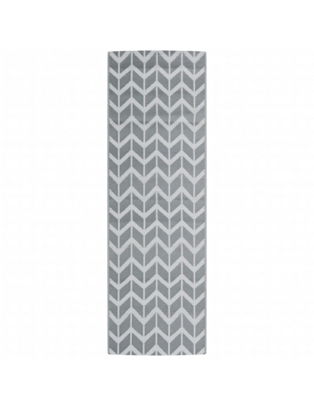 Tappeto da Esterni Grigio 80x250 cm in PP