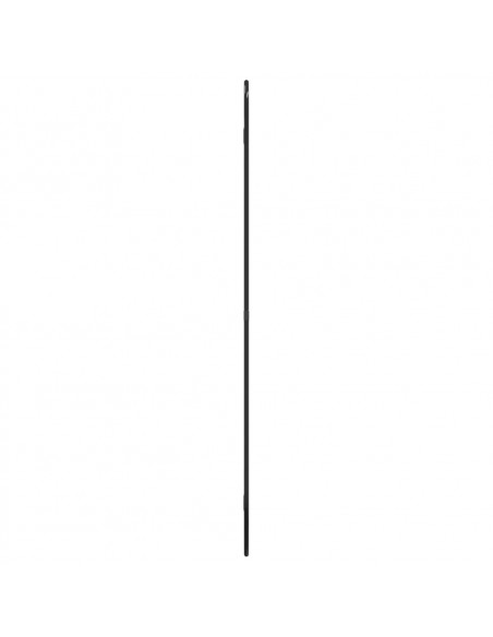 Specchio da Parete Nero 80x50 cm