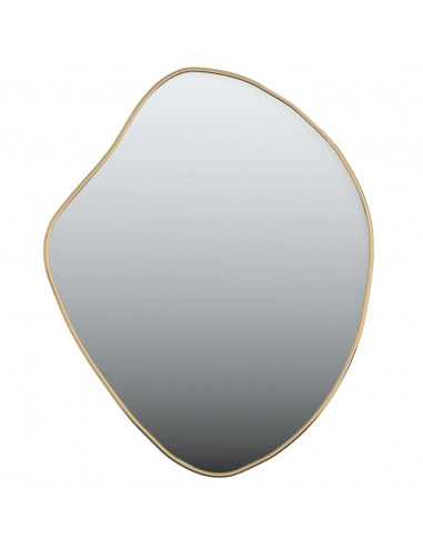 Specchio da Parete Dorato 60x50 cm