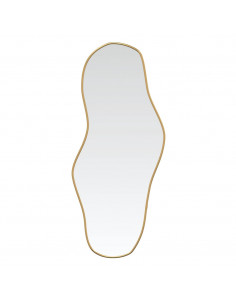 Specchio da Parete Dorato 90x40 cm 2