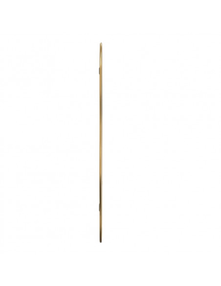 Specchio da Parete Dorato 90x40 cm