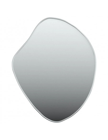 Specchio da Parete Argento 60x50 cm