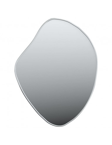 Specchio da Parete Argento 60x50 cm