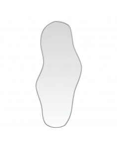 Specchio da Parete Argento 100x45 cm 2