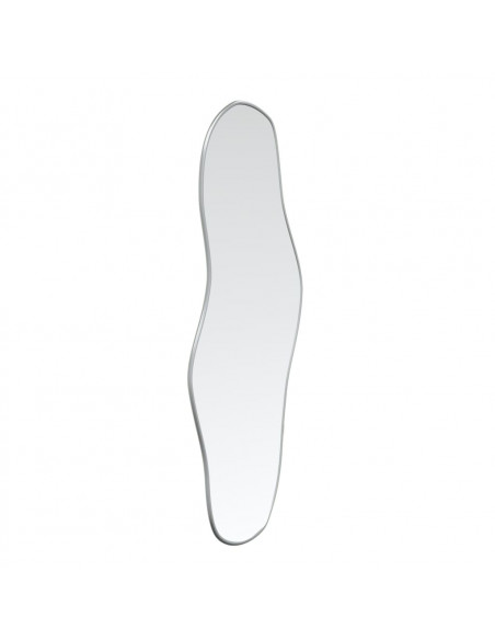 Specchio da Parete Argento 100x45 cm