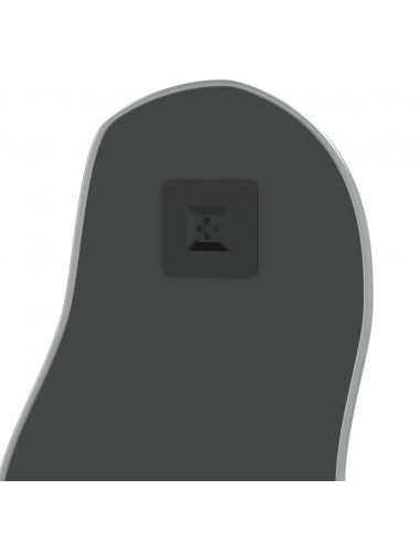 Specchio da Parete Argento 100x45 cm