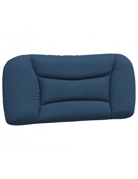 Cuscino Testiera Blu 90 cm in Tessuto