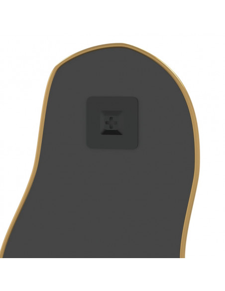 Specchio da Parete Dorato 70x30 cm