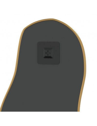 Specchio da Parete Dorato 80x35 cm