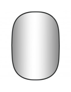 Specchio da Parete Nero 50x35 cm 2