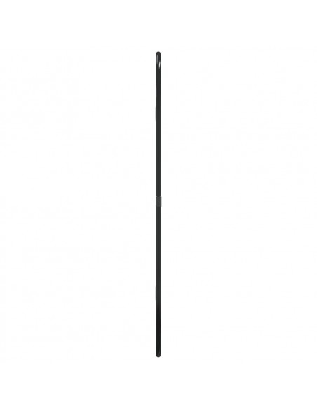 Specchio da Parete Nero 50x35 cm