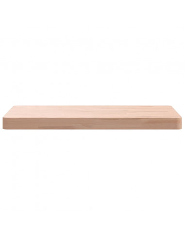 Piano per Tavolo 60x60x4 cm Quadrato Legno Massello di Faggio