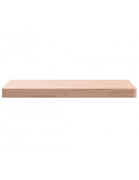 Piano per Tavolo 60x60x4 cm Quadrato Legno Massello di Faggio