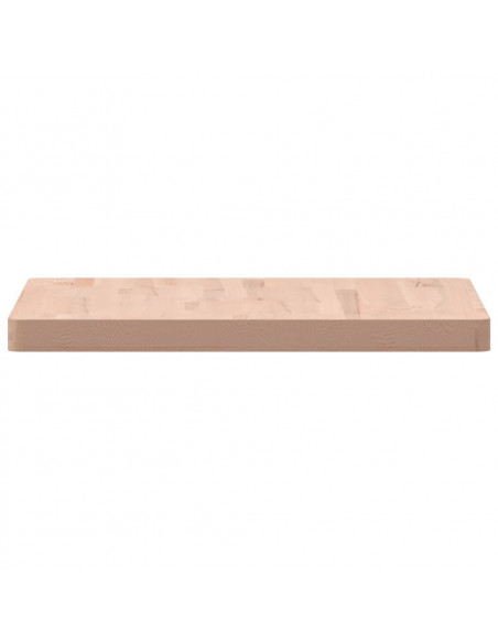 Piano per Tavolo 60x60x4 cm Quadrato Legno Massello di Faggio