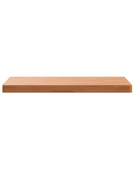 Piano per Tavolo 70x70x4 cm Quadrato Legno Massello di Faggio
