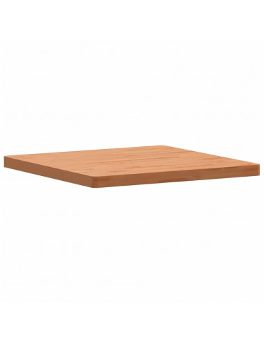 Piano per Tavolo 70x70x4 cm Quadrato Legno Massello di Faggio