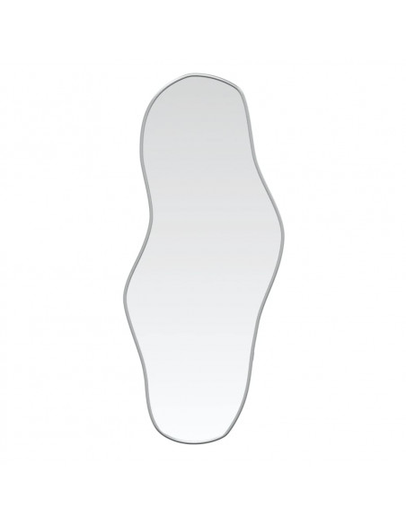 Specchio da Parete Argento 70x30 cm