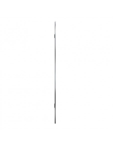 Specchio da Parete Argento 70x30 cm