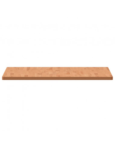Piano per Tavolo 90x90x2,5 cm Quadrato Legno Massello di Faggio