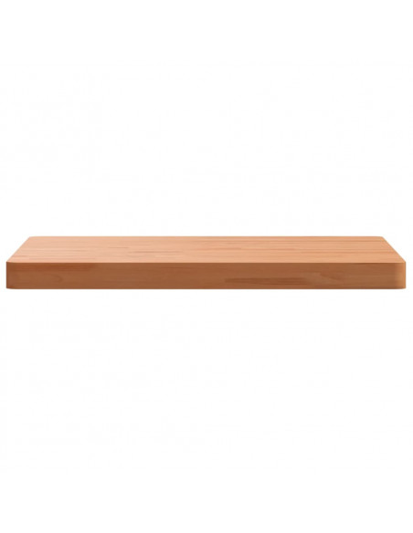Piano per Tavolo 60x60x4 cm Quadrato Legno Massello di Faggio