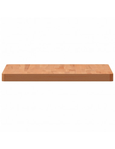 Piano per Tavolo 60x60x4 cm Quadrato Legno Massello di Faggio