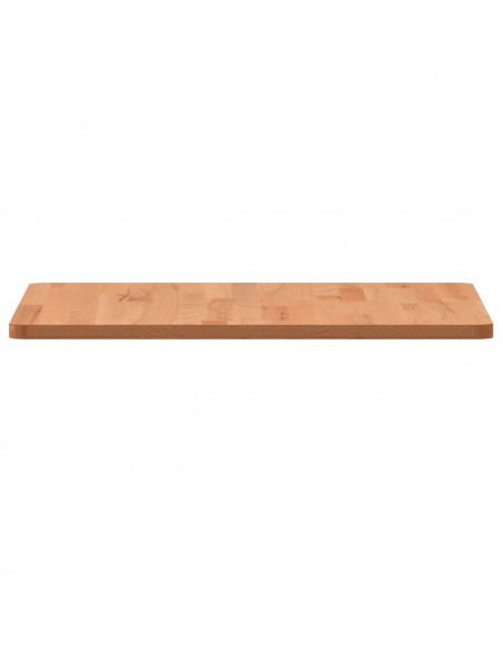 Piano per Tavolo 50x50x1,5 cm Quadrato Legno Massello di Faggio