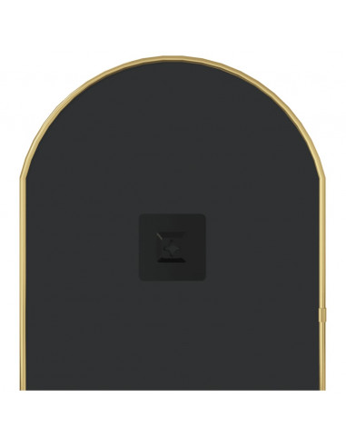 Specchio da Parete Dorato 70x30 cm Ovale