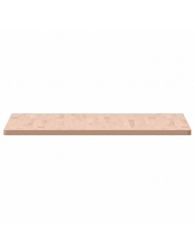 Piano per Tavolo 90x90x2,5 cm Quadrato Legno Massello di Faggio