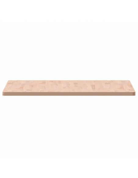 Piano per Tavolo 90x90x2,5 cm Quadrato Legno Massello di Faggio