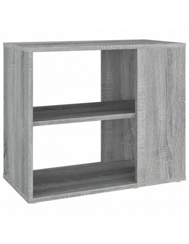 Mobiletto Laterale Grigio Sonoma 60x30x50 cm Legno Multistrato