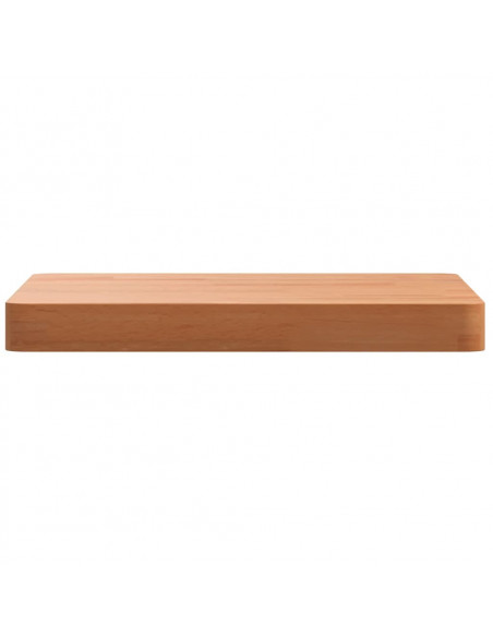 Piano per Tavolo 40x40x4 cm Quadrato Legno Massello di Faggio
