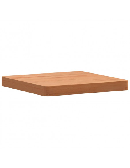 Piano per Tavolo 40x40x4 cm Quadrato Legno Massello di Faggio