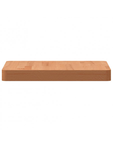 Piano per Tavolo 40x40x4 cm Quadrato Legno Massello di Faggio