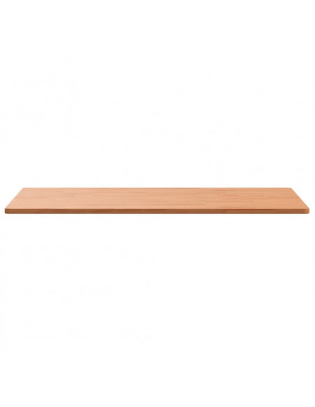 Piano per Tavolo 90x90x1,5 cm Quadrato Legno Massello di Faggio