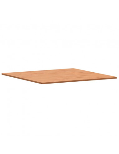 Piano per Tavolo 90x90x1,5 cm Quadrato Legno Massello di Faggio