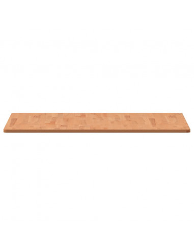 Piano per Tavolo 90x90x1,5 cm Quadrato Legno Massello di Faggio