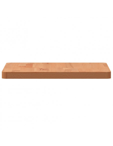 Piano per Tavolo 40x40x2,5 cm Quadrato Legno Massello di Faggio