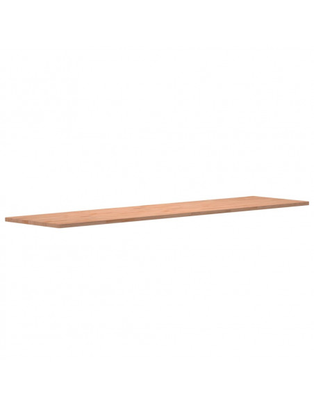 Piano per Banco da Lavoro 220x55x2,5 cm Legno Massello Faggio