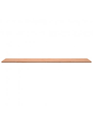 Piano Scrivania 180x55x2,5 cm in Legno Massello di Faggio
